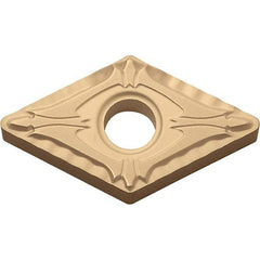 Kyocera - DNMG431 XP Grade CA025P Carbide Turning Insert - TiCN/Al2O3/TiN Finish, 55° Diamond, 1/2" Inscr Circle, 3/16" Thick, 1/64" Corner Radius - Benchmark Tooling