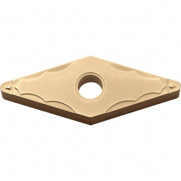 Kyocera - VNMG332 GP Grade CA025P Carbide Turning Insert - TiCN/Al2O3/TiN Finish, 35° Diamond, 3/8" Inscr Circle, 3/16" Thick, 1/32" Corner Radius - Benchmark Tooling