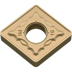 Kyocera - CNMG642 PH Grade CA025P Carbide Turning Insert - TiCN/Al2O3/TiN Finish, 80° Diamond, 3/4" Inscr Circle, 1/4" Thick, 1/32" Corner Radius - Benchmark Tooling