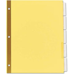 UNIVERSAL - Tabs, Indexes & Dividers Indexes & Divider Type: Customizable Size: 8-1/2 x 11 - Benchmark Tooling