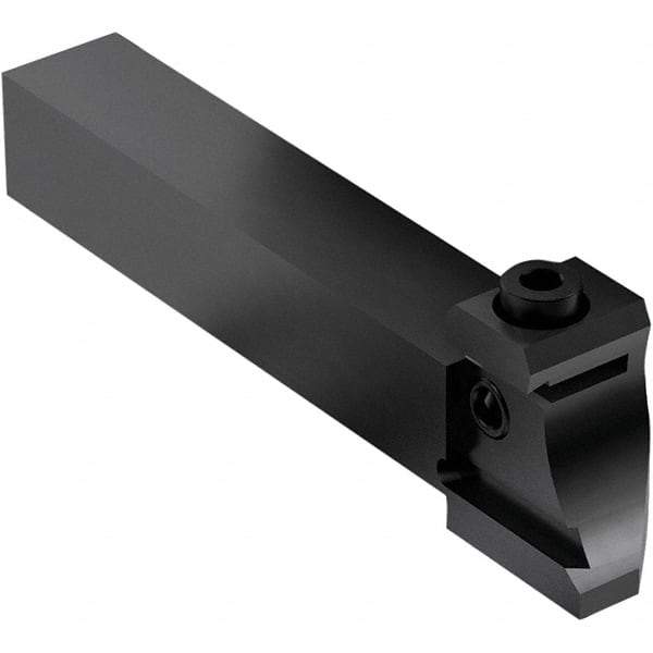 Seco - Tool Block Style 150.10-JETI, 15.49mm Blade Height, 81mm OAL, 16mm OAH, Indexable Cutoff Blade Tool Block - 16mm Shank Width, Through Coolant - Benchmark Tooling