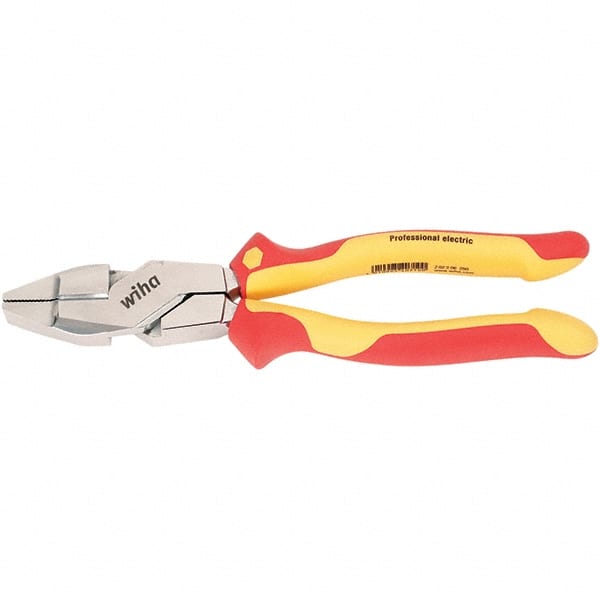 Wiha - Pliers Type: Insulated Linesman Pliers Jaw Type: Linesman - Benchmark Tooling