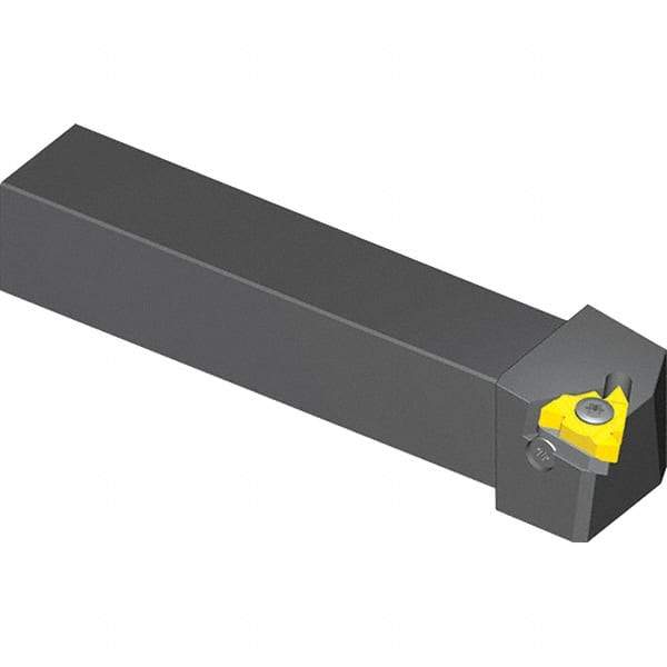 Vargus - External Thread, Left Hand Cut, 1-1/4" Shank Width x 1-1/4" Shank Height Indexable Threading Toolholder - 6" OAL, 5/8 EL Insert Compatibility, AL Toolholder, Series Standard FQ - Benchmark Tooling