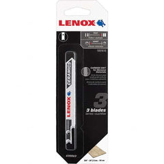 Lenox - Jig Saw Blades Blade Material: Bi-Metal Blade Length (Inch): 3-1/2 - Benchmark Tooling