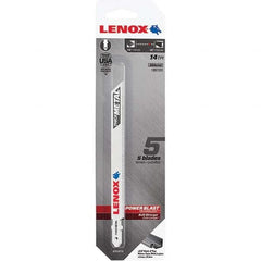 Lenox - Jig Saw Blades Blade Material: Bi-Metal Blade Length (Inch): 5-1/4 - Benchmark Tooling