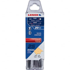 Lenox - Jig Saw Blades Blade Material: Bi-Metal Blade Length (Inch): 3-1/2 - Benchmark Tooling