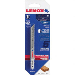 Lenox - Jig Saw Blades Blade Material: Bi-Metal Blade Length (Inch): 4 - Benchmark Tooling