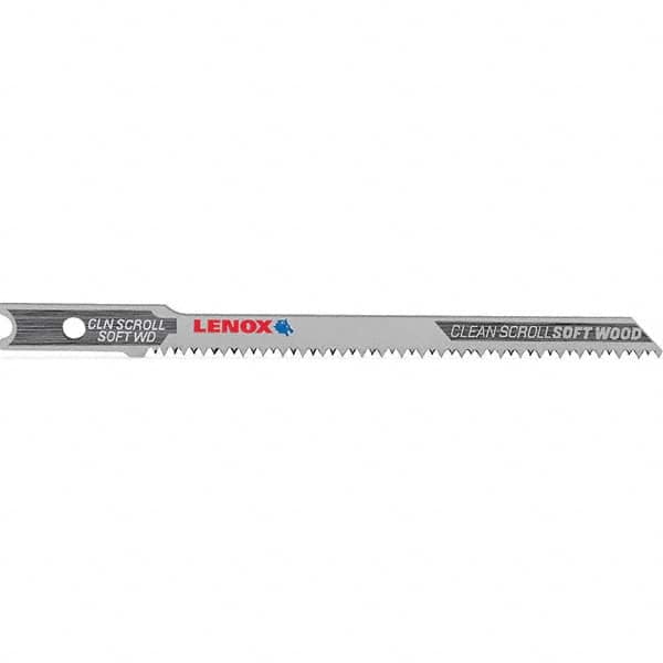 Lenox - Jig Saw Blades Blade Material: Bi-Metal Blade Length (Inch): 3-1/2 - Benchmark Tooling