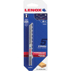 Lenox - Jig Saw Blades Blade Material: Bi-Metal Blade Length (Inch): 4 - Benchmark Tooling