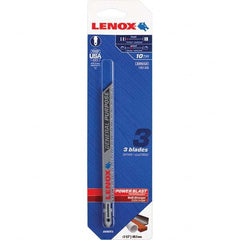 Lenox - Jig Saw Blades Blade Material: Bi-Metal Blade Length (Inch): 5-1/4 - Benchmark Tooling