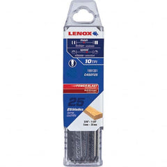 Lenox - Jig Saw Blades Blade Material: Bi-Metal Blade Length (Inch): 4 - Benchmark Tooling