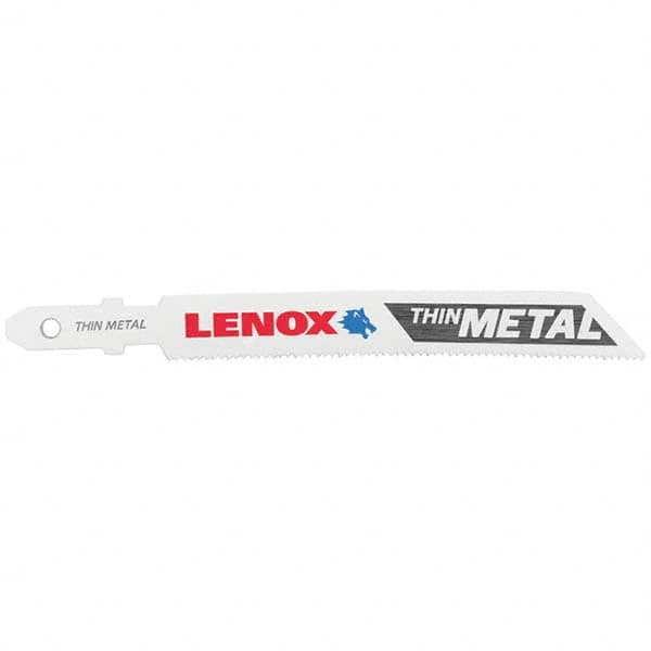 Lenox - Jig Saw Blades Blade Material: Bi-Metal Blade Length (Inch): 3-5/8 - Benchmark Tooling