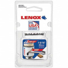 Lenox - Hole Saws Saw Diameter (mm): 1.50 Saw Diameter (Inch): 2-11/16 - Benchmark Tooling