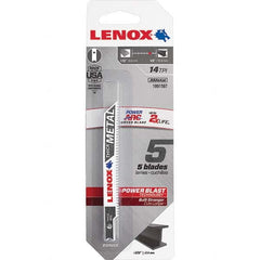 Lenox - Jig Saw Blades Blade Material: Bi-Metal Blade Length (Inch): 3-5/8 - Benchmark Tooling