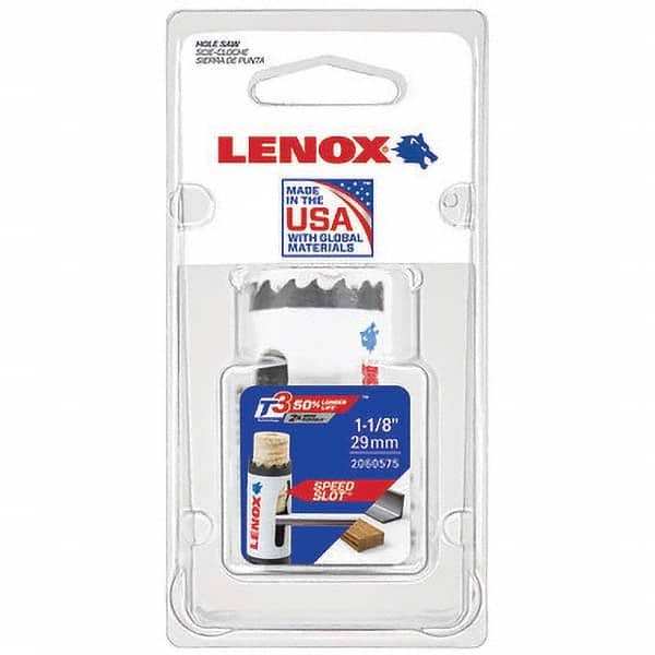 Lenox - Hole Saws Saw Diameter (mm): 1.50 Saw Diameter (Inch): 7/8 - Benchmark Tooling