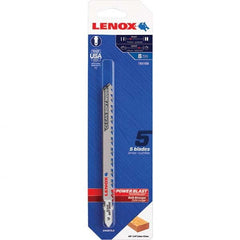 Lenox - Jig Saw Blades Blade Material: Bi-Metal Blade Length (Inch): 4-5/8 - Benchmark Tooling