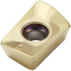 Seco - XOMX10T304 M09 Grade MP3000 Carbide Milling Insert - TiAlN Finish, 6.9mm Thick, 0.4mm Corner Radius - Benchmark Tooling