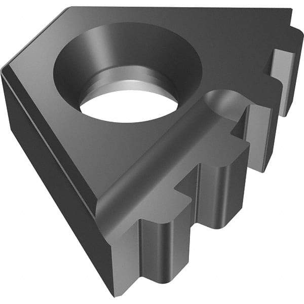 Vargus - 14DIR14d Grade VTXP, Internal BUT Threading Insert - 5 TPI Int Pitch, Right Hand Insert, TiAIN Finish, Carbide - Benchmark Tooling