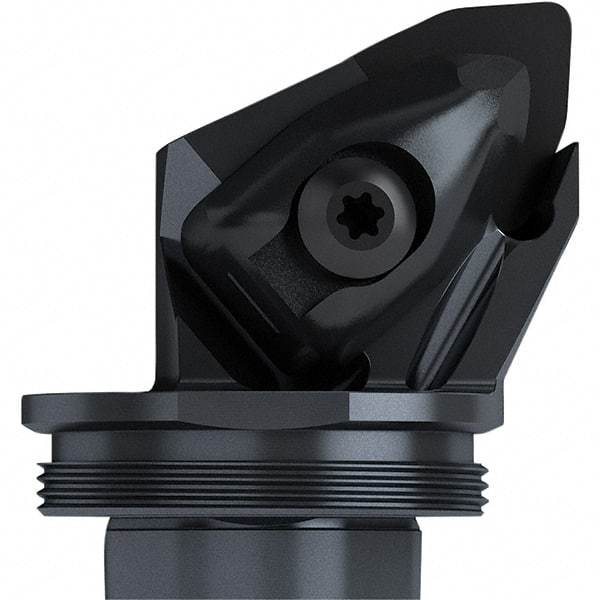 Seco - Left Hand Cut, Size GL40, WN..43. Insert Compatiblity, Internal Modular Turning & Profiling Cutting Unit Head - 27mm Ctr to Cutting Edge, 37mm Head Length, Through Coolant, Series SteadyLine - Benchmark Tooling