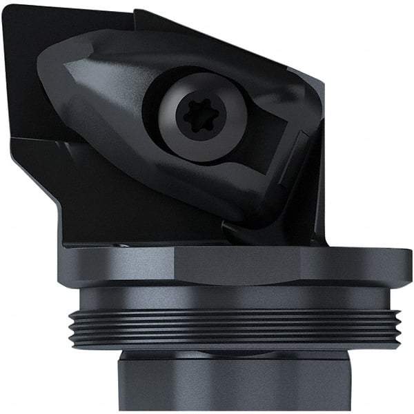 Seco - Right Hand Cut, Size GL50, CN..64. Insert Compatiblity, Internal Modular Turning & Profiling Cutting Unit Head - 32mm Ctr to Cutting Edge, 40mm Head Length, Through Coolant, Series SteadyLine - Benchmark Tooling