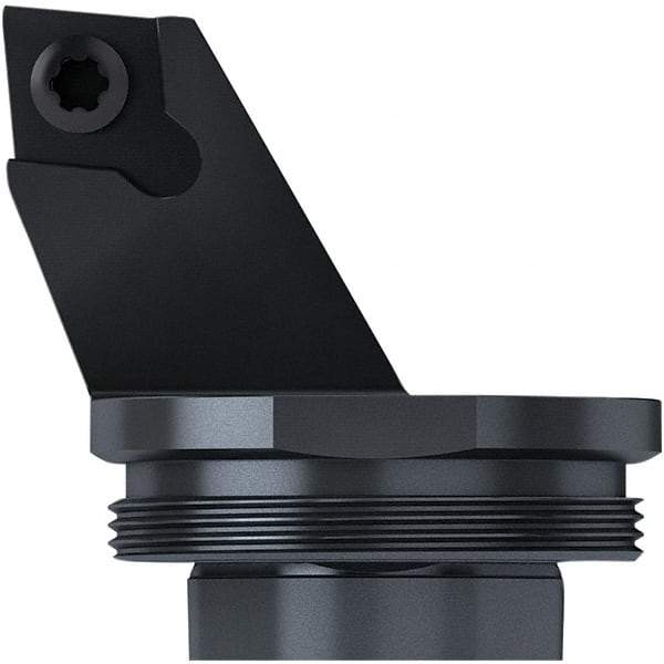 Seco - Right Hand Cut, Size GL40, CC..21.5. Insert Compatiblity, Internal Modular Turning & Profiling Cutting Unit Head - 27mm Ctr to Cutting Edge, 32mm Head Length, Through Coolant, Series SteadyLine - Benchmark Tooling