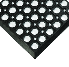 WorkRite Floor Mat - 3' x 5' x 1/2" Thick (Gray CFR) - Benchmark Tooling