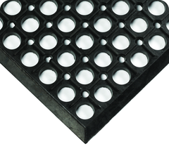 WorkRite Floor Mat - 3' x 20' x 1/2" Thick (Gray CFR Coating) - Benchmark Tooling