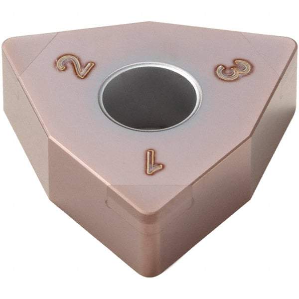 Seco - WNGA432S Grade CH2540 PCBN Turning Insert - TiSiN Finish, 80° Trigon, 1/2" Inscr Circle, 0.031496" Corner Radius - Benchmark Tooling