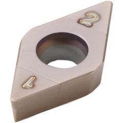 Seco - DCGW21.50.5S Grade CH2540 PCBN Turning Insert - TiSiN Finish, 55° Diamond, 1/4" Inscr Circle, 0.07874" Corner Radius - Benchmark Tooling