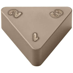 Seco - TNGN223S Grade CH0550 PCBN Turning Insert - TiAlN/TiAlCrN Finish, 60° Triangle, 1/4" Inscr Circle, 0.04689" Corner Radius - Benchmark Tooling