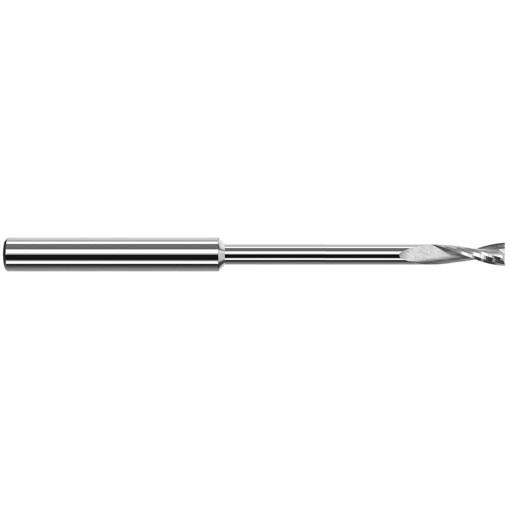 Harvey Tool - Square End Mills; Mill Diameter (Inch): 1/16 ; Mill Diameter (Decimal Inch): 0.0625 ; Length of Cut (Decimal Inch): 0.1860 ; Material: Solid Carbide ; Finish/Coating: Uncoated ; Shank Diameter (Inch): 1/8 - Exact Industrial Supply