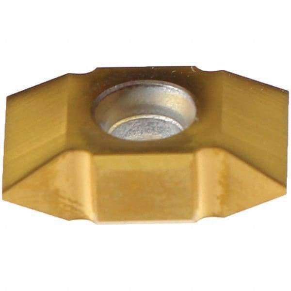 Emuge - 8 TPI, Internal Thread, NPT Standard, GF Grade Thread Mill Insert - Carbide, TiN Coating - Benchmark Tooling