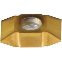 Emuge - 8 TPI, Internal Thread, NPT Standard, GF Grade Thread Mill Insert - Carbide, TiN Coating - Benchmark Tooling