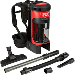 Milwaukee Tool - 1 Gal Capacity, Cordless Backpack Vacuum Cleaner - Benchmark Tooling