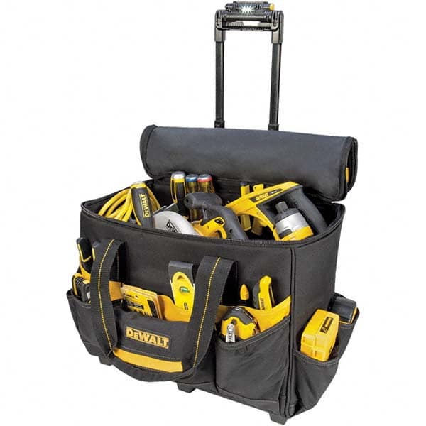 DeWALT - Tool Bags & Tool Totes Type: Rolling Tool Bag Number of Pockets: 17 - Benchmark Tooling