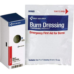 PRO-SAFE - 1-1/2" Long x 1-7/8" Wide, General Purpose Wound Care - White, Nonwoven Material Bandage - Benchmark Tooling