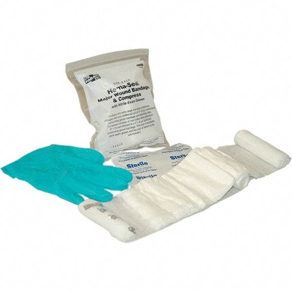 PRO-SAFE - 3-3/4" Long x 2-1/4" Wide, General Purpose Wound Care - Gauze Bandage - Benchmark Tooling