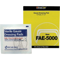 PRO-SAFE - 4" Long x 1/8" Wide, General Purpose Wound Care - White, Gauze Bandage - Benchmark Tooling