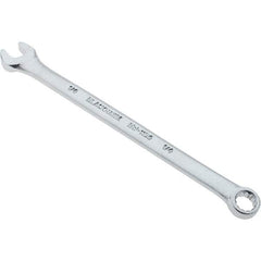 Blackhawk by Proto - 1/4" 12 Point Offset Combination Wrench - 15° Offset Angle, 4" OAL, Steel, Satin Finish - Benchmark Tooling