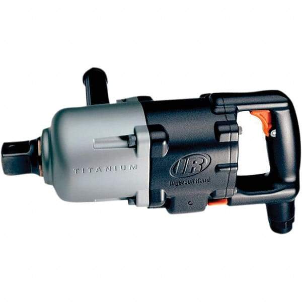 Ingersoll-Rand - 1-1/2" Drive, 2,750 RPM, 5,000 Ft/Lb Torque Impact Wrench - D-Handle, 700 IPM, 80 CFM, 90 psi, 1/2" Inlet - Benchmark Tooling