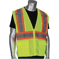 PIP - Size 3XL Yellow Mesh General Purpose High Visibility Vest - Benchmark Tooling