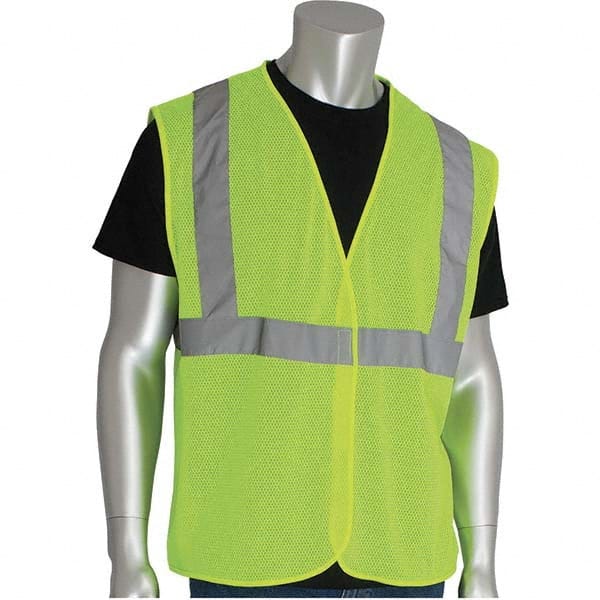 PIP - Size M Yellow Mesh General Purpose High Visibility Vest - Benchmark Tooling