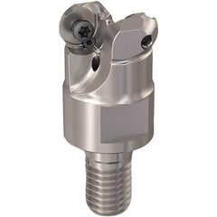 Seco - 13mm Cutting Diam, 6mm Max Depth of Cut, Modular Connection Indexable Copy End Mill - 2 Inserts, RP.. 1204 Insert, 217.29-06 Toolholder, Steel, Through Coolant - Benchmark Tooling