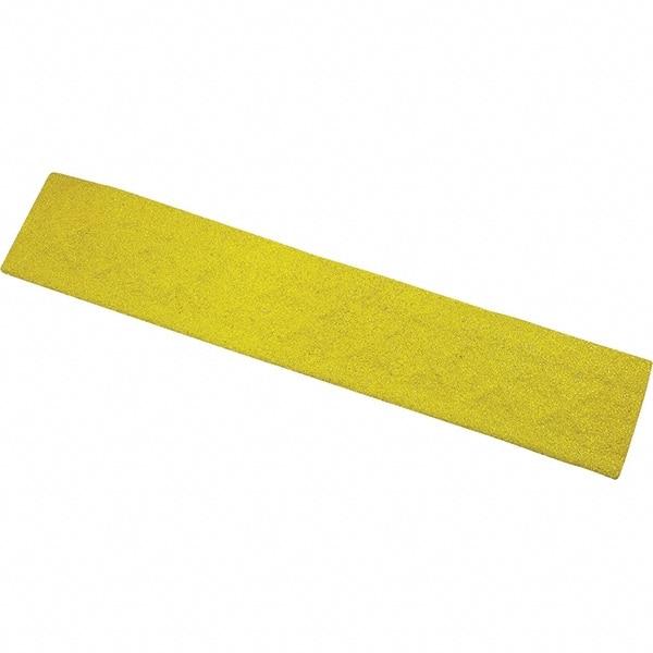 Ergo Advantage - 22" Long x 4" Wide x 1" Thick, Anti-Fatigue Modular Matting Anti-Fatigue Flooring - Female, 1 Interlocking Side, Yellow, For Dry & Wet Areas - Benchmark Tooling