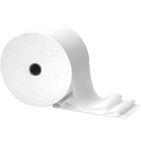 PRO-SOURCE - Small Core Bath Tissue, 850' Roll Length x 3.88" Sheet Width - 1 Ply, White, Recycled Fiber, 24 Rolls - Benchmark Tooling