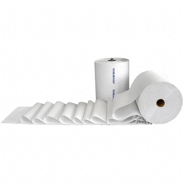 PRO-SOURCE - Hard Roll of 1 Ply White Paper Towels - 7-7/8" Wide, 800' Roll Length - Benchmark Tooling