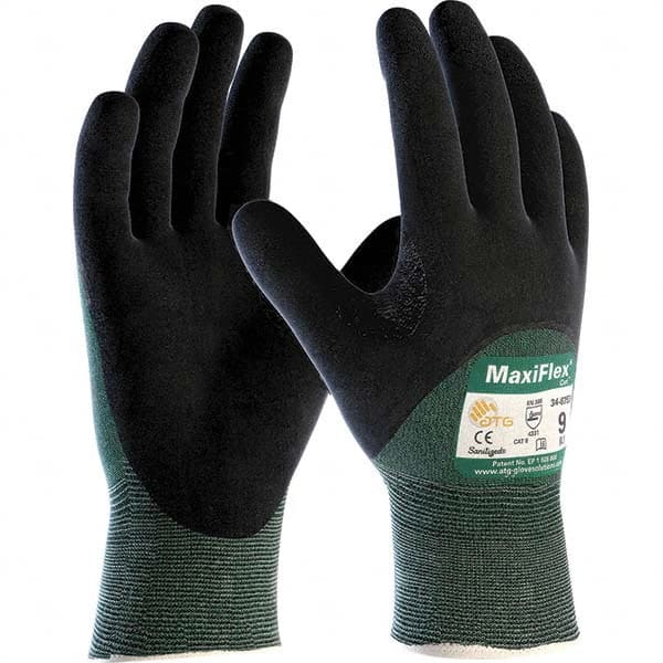 PIP - Size 3XL, ANSI Cut Lvl A2, Puncture Lvl 1, Abrasion Lvl 4, Nitrile Coated Engineered Yarn Cut Resistant Gloves - Benchmark Tooling