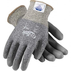 PIP - Size XS, ANSI Cut Lvl A3, Puncture Lvl 2, Abrasion Lvl 4, Polyurethane Coated Dyneema Cut Resistant Gloves - Benchmark Tooling