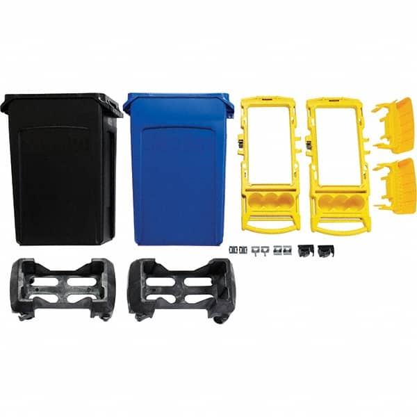 Rubbermaid - Janitor Carts & Caddies Type: Rim Caddy Kit Material: Resin - Benchmark Tooling