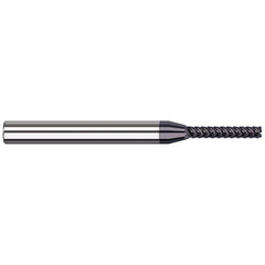 Harvey Tool - Square End Mills; Mill Diameter (mm): 0.80 ; Mill Diameter (Inch): 1/32 ; Mill Diameter (Decimal Inch): 0.0310 ; Length of Cut (Inch): 3/16 ; Length of Cut (Decimal Inch): 0.1870 ; Material: Solid Carbide - Exact Industrial Supply